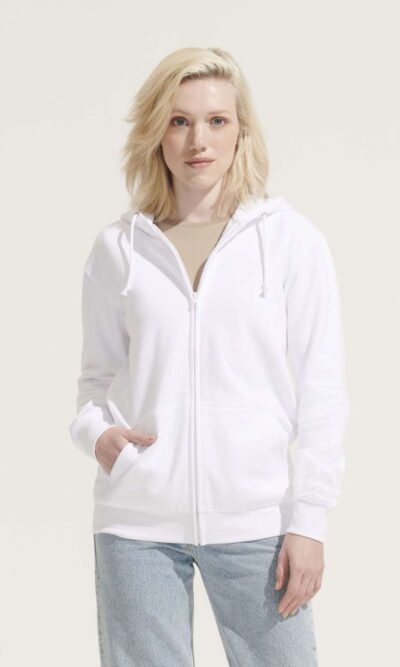 SOL'S CARTER - UNISEX FULL-ZIP HOODIE - Image 3