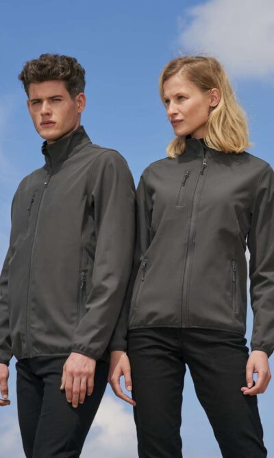 SOL'S FALCON MEN - SOFTSHELL ZIP JACKET - Image 3