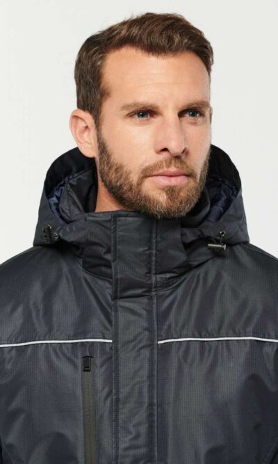 UNISEX HOODED PERFORMANCE PARKA - Image 3