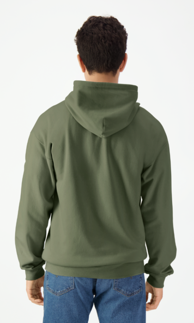 SOFTSTYLE® MIDWEIGHT FLEECE ADULT FULL ZIP HOODED SWEATSHIRT - Image 4