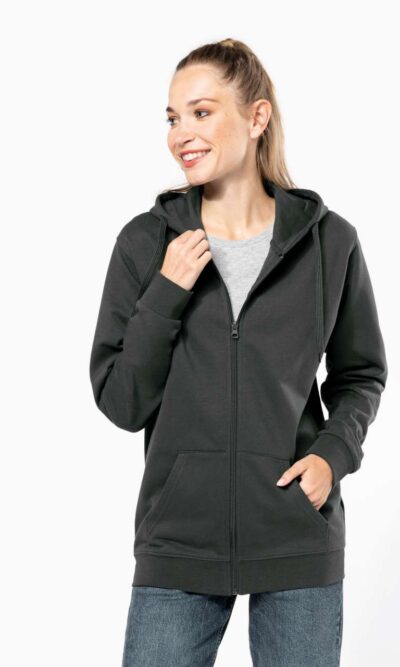 UNISEX FULL ZIP HOODIE - Image 8