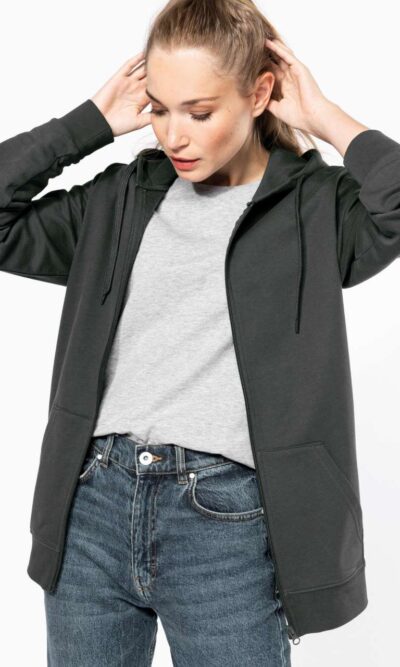 UNISEX FULL ZIP HOODIE - Image 9