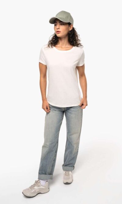 WOMEN'S ORGANIC IN CONVERSION T-SHIRT - Image 7