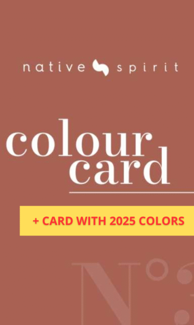 NATIVE SPIRIT COLOR CARD + CARD WITH SUPPLEMENT 2025 COLORS