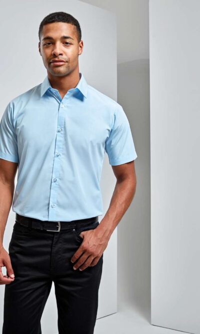 MEN'S POPLIN SUPREME SHORT SLEEVE SHIRT